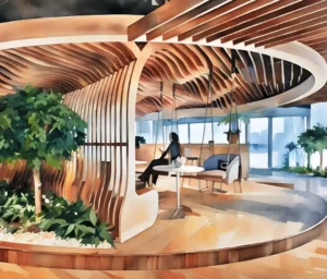 Hospitality Management espace serviciel exemple de monétisation des usages en immobilier tertiaire.